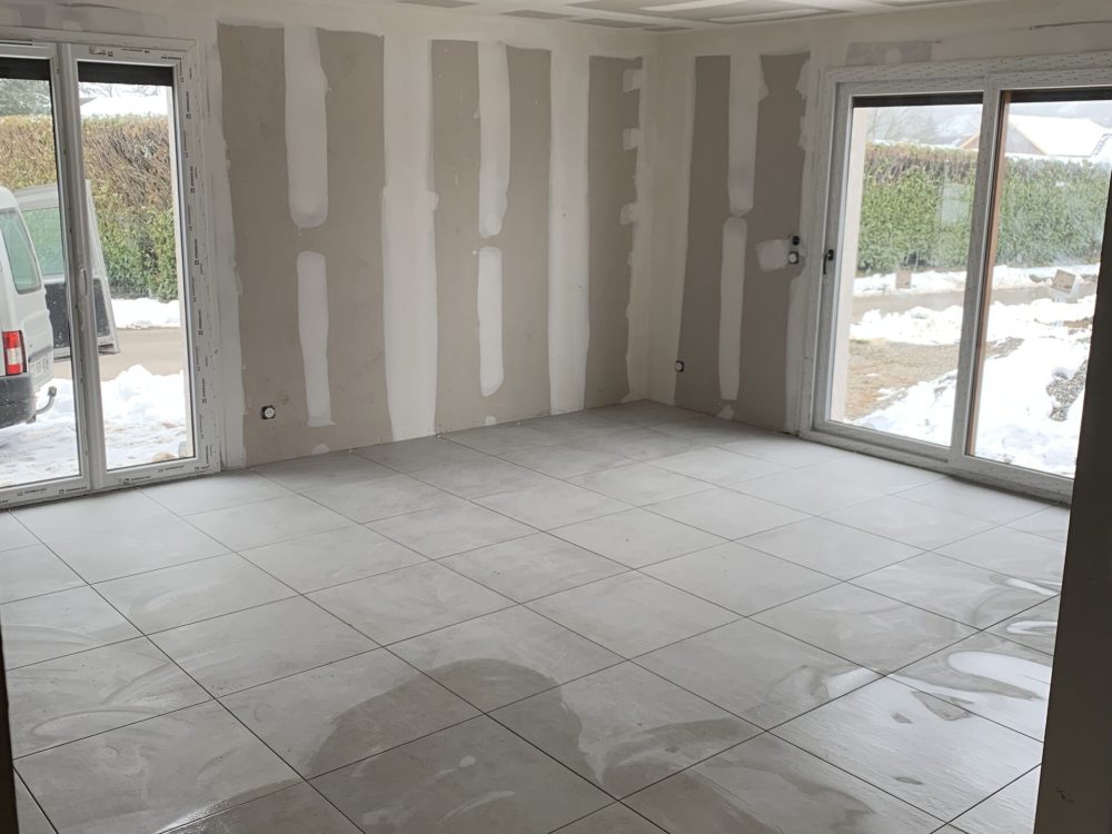 Après carrelage sejour